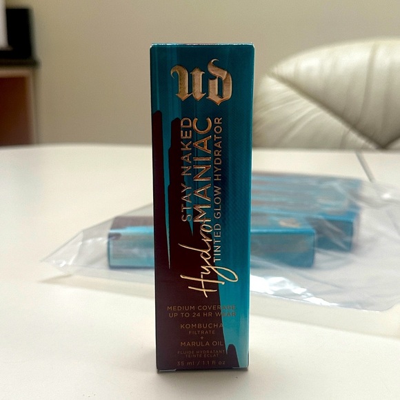 🆕 URBAN DECAY Cosmetics Hydromaniac Hydrating Dewy Foundation 90 ULTRA DEEP NIB - Picture 5 of 6